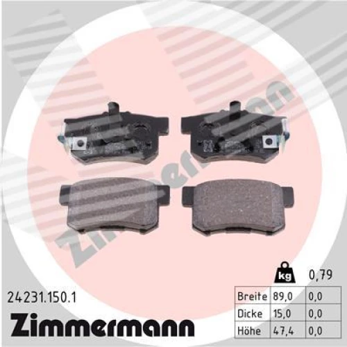 BRAKE PADS FOR DISC BRAKES - 0