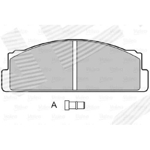 BRAKE PADS FOR DISC BRAKES - 1