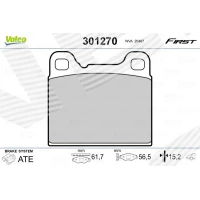 Brake pads for disc brakes