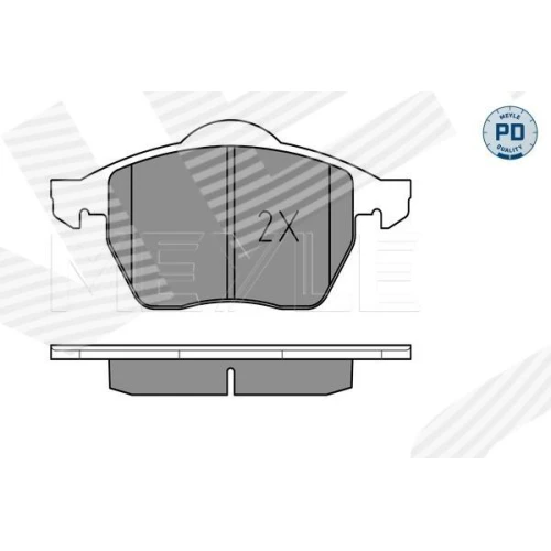 BRAKE PADS FOR DISC BRAKES - 1