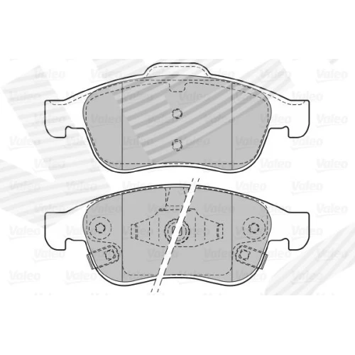 BRAKE PADS FOR DISC BRAKES - 1