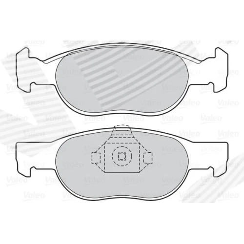 BRAKE PADS FOR DISC BRAKES - 1