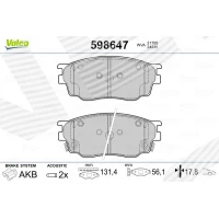 Brake pads for disc brakes