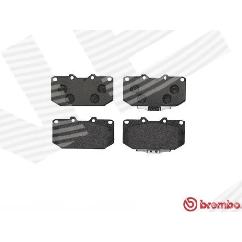 BRAKE PADS FOR DISC BRAKES - 1