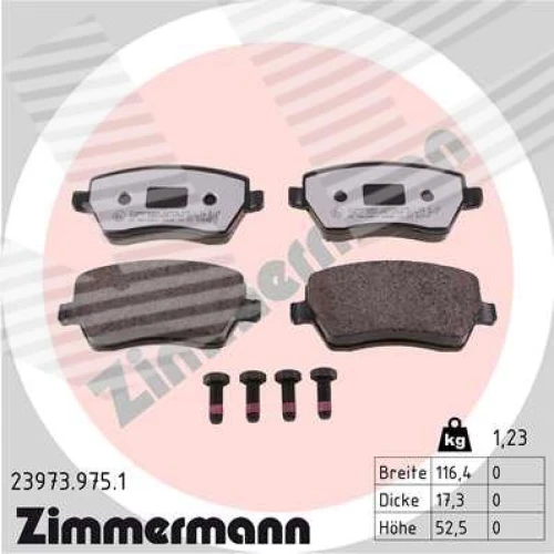 BRAKE PADS FOR DISC BRAKES - 0