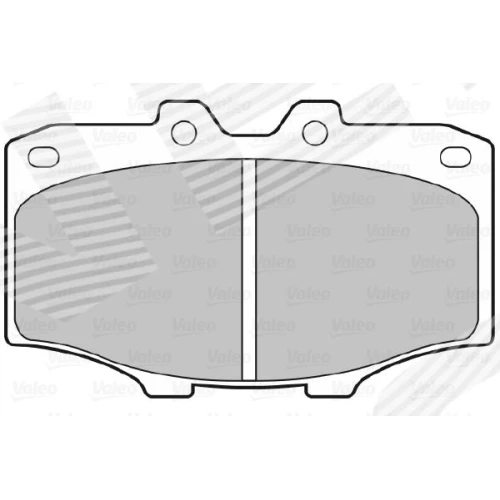 BRAKE PADS FOR DISC BRAKES - 1