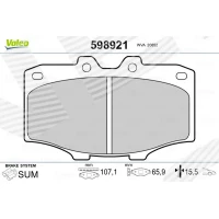 Brake pads for disc brakes