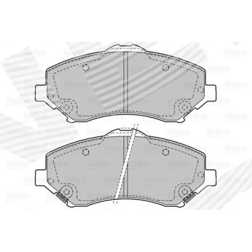 BRAKE PADS FOR DISC BRAKES - 1