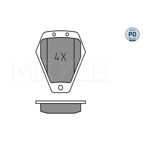 BRAKE PADS FOR DISC BRAKES - 2