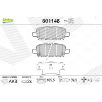 Brake pads for disc brakes