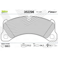 Brake pads for disc brakes