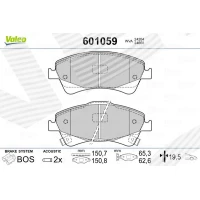 Brake pads for disc brakes