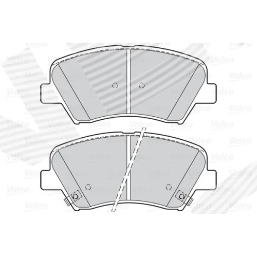 BRAKE PADS FOR DISC BRAKES - 1