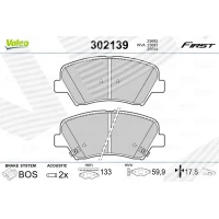 Brake pads for disc brakes