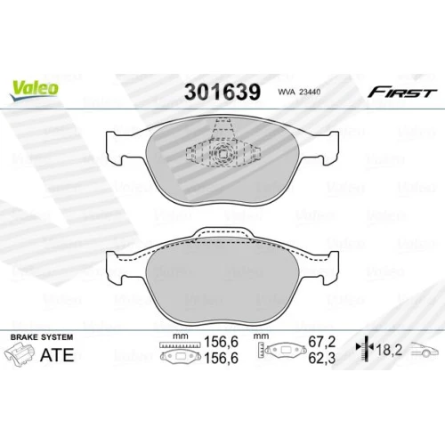 BRAKE PADS FOR DISC BRAKES - 0