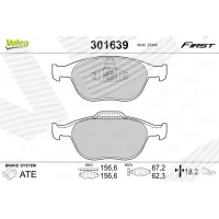 Brake pads for disc brakes