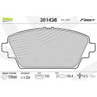 Brake pads for disc brakes