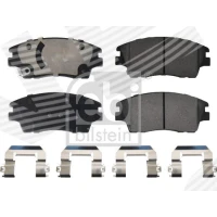 Brake pads for disc brakes