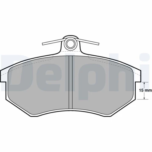 BRAKE PADS FOR DISC BRAKES - 0