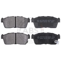 Brake pads for disc brakes