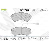 Brake pads for disc brakes