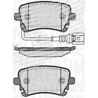 Brake pads for disc brakes