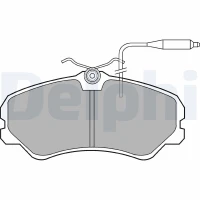 Brake pads for disc brakes