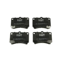 Brake pads for disc brakes