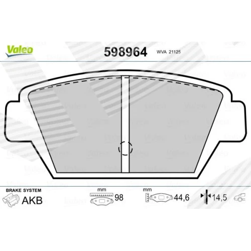 BRAKE PADS FOR DISC BRAKES - 0