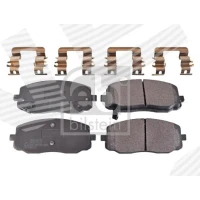 Brake pads for disc brakes