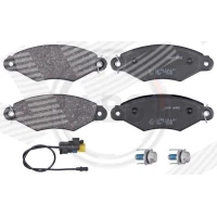 Brake pads for disc brakes