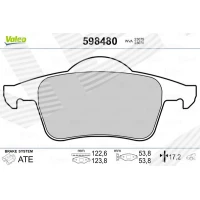 Brake pads for disc brakes