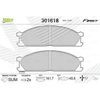 Brake pads for disc brakes