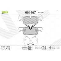 Brake pads for disc brakes