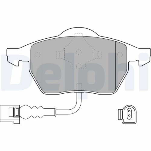 BRAKE PADS FOR DISC BRAKES - 0