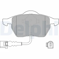 Brake pads for disc brakes