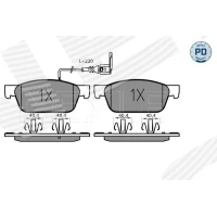 Brake pads for disc brakes