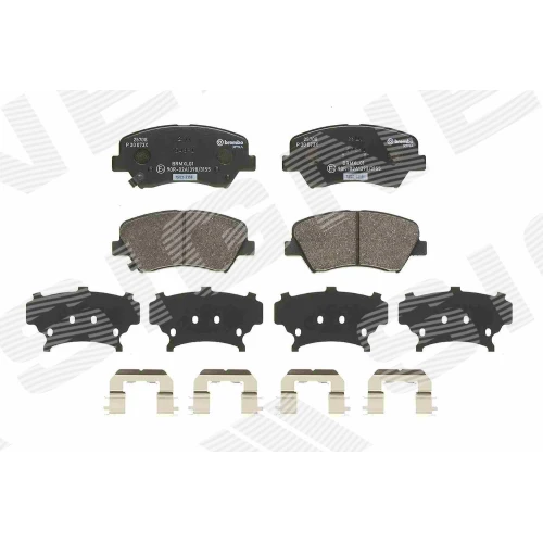 BRAKE PADS FOR DISC BRAKES - 1