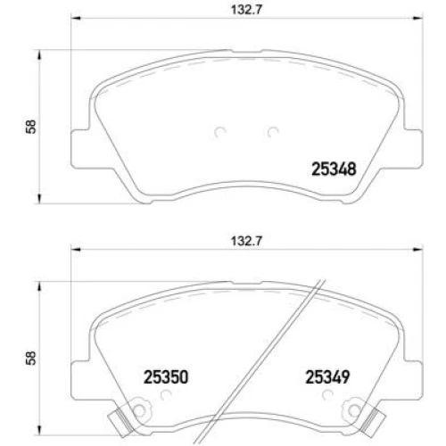 BRAKE PADS FOR DISC BRAKES - 0