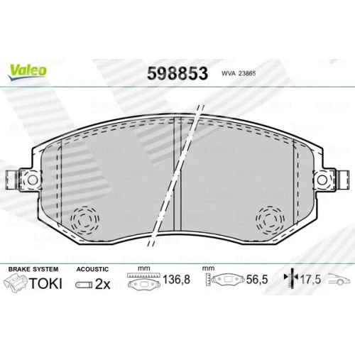 BRAKE PADS FOR DISC BRAKES - 0