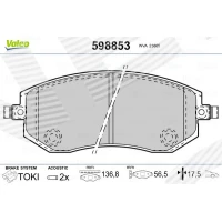 Brake pads for disc brakes