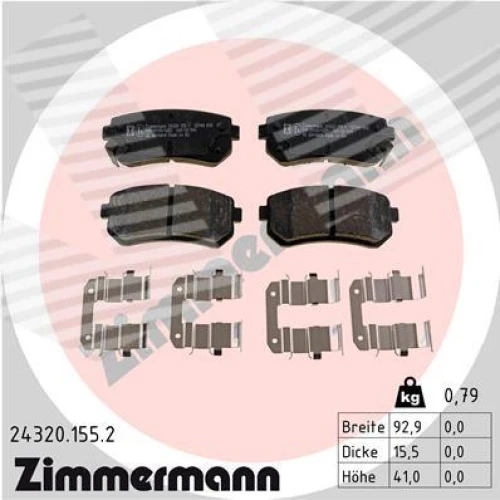 BRAKE PADS FOR DISC BRAKES - 0