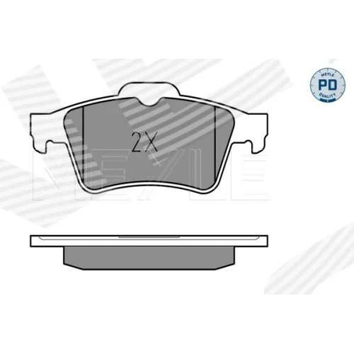 BRAKE PADS FOR DISC BRAKES - 1