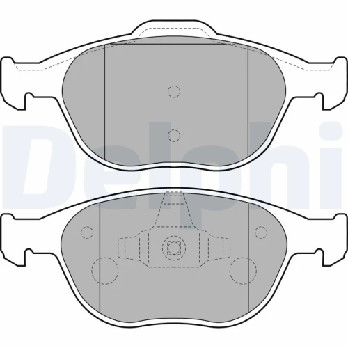 BRAKE PADS FOR DISC BRAKES - 0