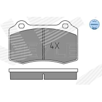 Brake pads for disc brakes