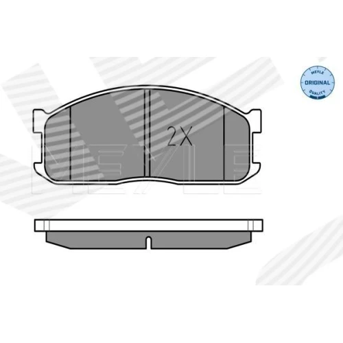 BRAKE PADS FOR DISC BRAKES - 1