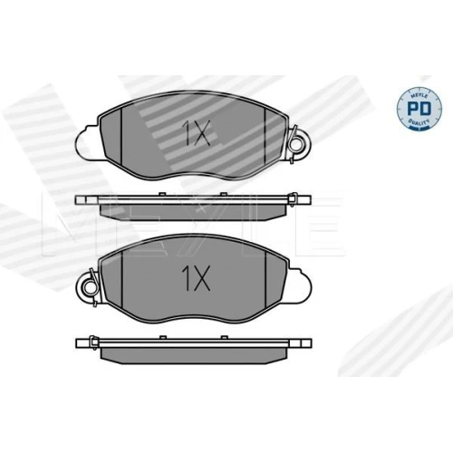 BRAKE PADS FOR DISC BRAKES - 1