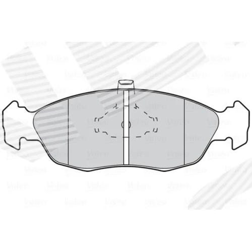 BRAKE PADS FOR DISC BRAKES - 1