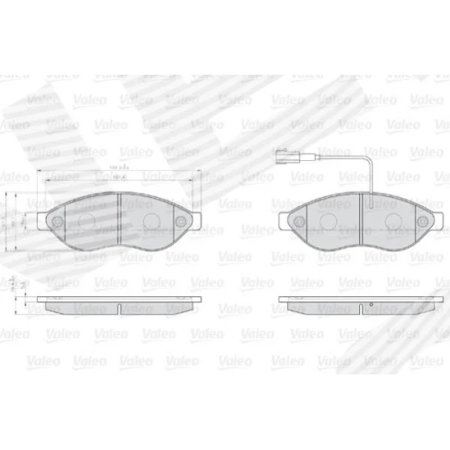 BRAKE PADS FOR DISC BRAKES - 1