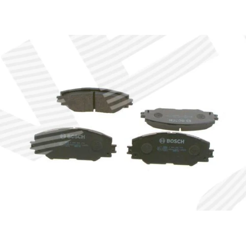 BRAKE PADS FOR DISC BRAKES - 2